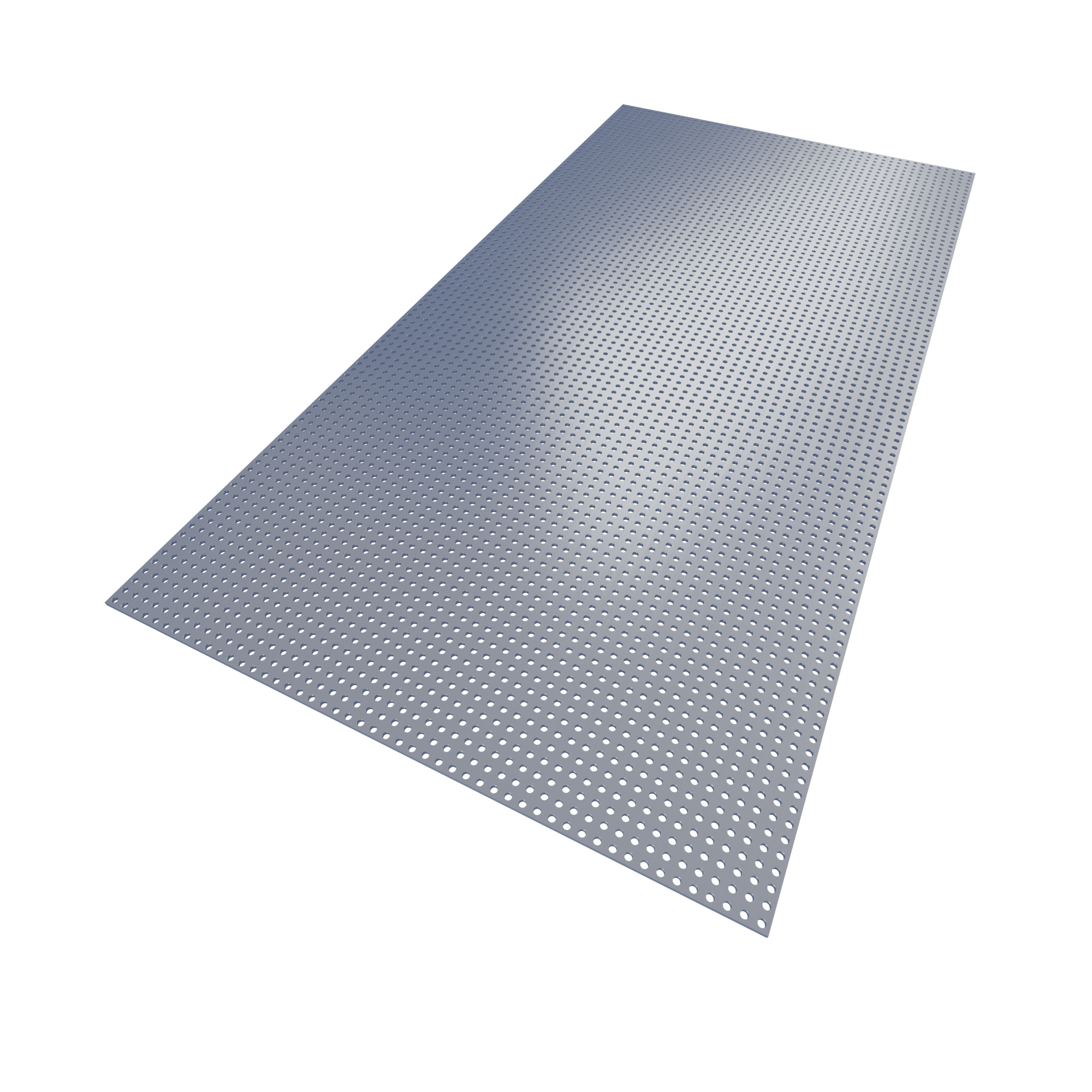 Perforated plate 0.75